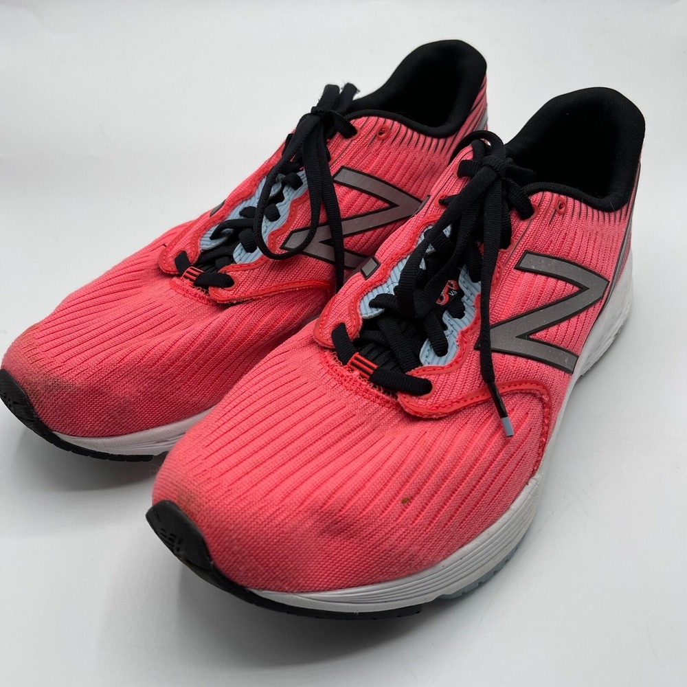 New Balance 890 v6 Pink Black Silver Women‎ Sz 11 Running Shoes Sneakers W890CB6